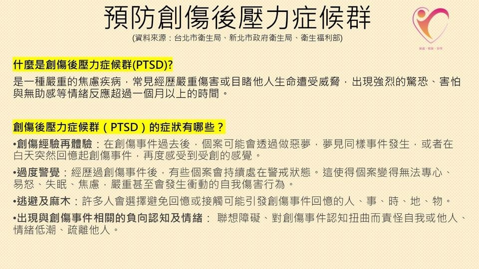 **康邁文宣特輯-創傷後壓力症候群PTSD篇**